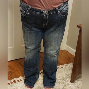 Vigoss New York Slim Bootcut Plus Size Jeans